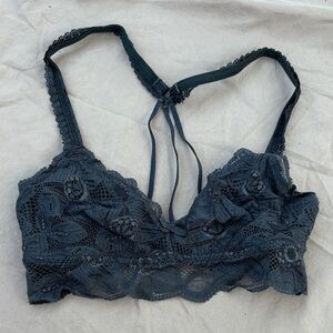 Aerie Lace Bralette in Navy